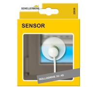 Schellenberg 22639 Sensore solare per avvolgicavo elettrico tapparelle RolloDrive 35 e 45, lunghezza cavo 1,5 m