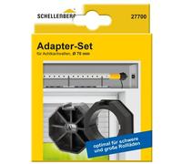 Schellenberg 27700 Adattatore per motore tapparella per albero tapparella da 70 mm, 2 pezzi