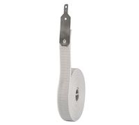 Schellenberg 34303 Kit di riparazione cintino per tapparelle, Larghezza del nastro sistema, lunghezza 4,3 m, grigio, MAXI 23 mm