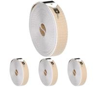 Schellenberg 34304 Kit di riparazione cintino per tapparelle, Larghezza del nastro 23 mm (sistema Maxi), lunghezza 4,3 m, beige (Confezione da 4)