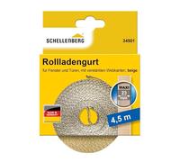 Schellenberg 34501 Cinghia per tapparelle Maxi 23 mm, 4,5 m, beige