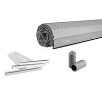 Schellenberg 39016 Mini tenda a rullo in PVC, 130 x 150 cm, grigio