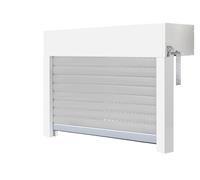 Schellenberg 39050 39050-Set di Tende a Rullo in PVC, 90 x 60 cm, Colore: Bianco/Grigio, accorciabile in Altezza, Larghezza, incl. Isolamento EPS e Accessori per Il Montaggio Fai da Te