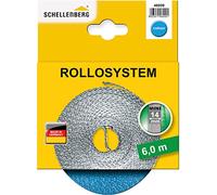Schellenberg 46009 Cintino avvolgibili 14 mm x 6 m-Sistema Mini, Cinghia tapparella Blu Chiaro
