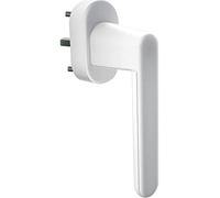 Schellenberg 46506 Maniglia di Sicurezza ad Allarme in Bianco per finestre, Porte di balconi e terrazzi - 37 mm