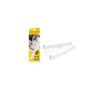Schellenberg 46601 - Ventola universale per finestre con ventilazione passiva per le ante della finestra, set iniziale, confezione doppia, colore: Bianco