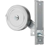 Schellenberg 50101 Avvolgitore da Incasso Maxi avvolgibili, per Cinghia tapparella con 23 mm di Larghezza e Lunghezza Massima di 5 m, Distanza dei Fori 10,5 cm, Grigio