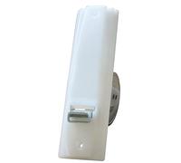 Schellenberg 50143 Avvolgitore da Incasso Maxi con placca avvolgibili PVC, per Cinghia tapparella con 23 mm di Larghezza e Lunghezza Massima di 5 m, Distanza dei Fori 17 cm, Grigio