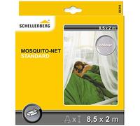 Schellenberg 50310 Zanzariera da Letto ad Una Piazza, Bianco, 8,5 x 2 m
