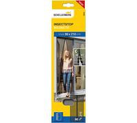 Schellenberg 50642 Zanzariera magnetica 90 x 210 cm, tende antimosche con nastro magnetico, antracite