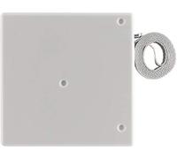 Schellenberg 50702 Avvolgitore tapparella Mini bianco con nastro, per tapparelle avvolgibili, spaziatura dei fori 95 mm, montaggio nella spalletta della finestra.
