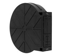 Schellenberg 53900 Cassetta Maxi PVC per avvolgitore tapparelle da incasso, spaziatura dei fori 10,5 cm