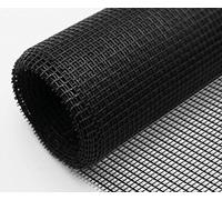 Schellenberg 57709 Rete zanzariera ricambio tessuto in fibra di vetro 140 x 150 cm, rotolo zanzariera da tagliare a misura, antracite