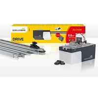 Schellenberg 60920 Kit automazione Basculante Garage Drive Action, 2X trasmettori, PRO Porte Fino a Massimo 8,0 m² di Superficie e 3,4 m di Larghezza, 500 N, Area cancello 8 m²