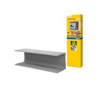 Schellenberg 66286 Isolante per cassonetto tapparella 3 pannelli isolanti termici 100 x 28,5 x 28 cm/ 15 mm, semplice collegamento a innesto, pannelli isolamento acustico nonché protezione antimuffa