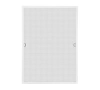 Schellenberg 70040 Zanzariera finestra PREMIUM 100 x 120 cm, zanzariere per finestre con telaio in alluminio, accorciabile individualmente, incl. elementi di fissaggio, bianco