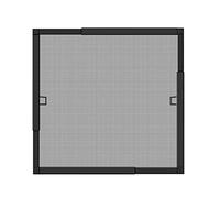 Schellenberg 70081 Zanzariera scorrevole TELESCOPE max. 140 x 150 cm, zanzariere per finestre senza forare e segare, dimensioni individuali estraendo, antracite