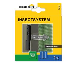 Schellenberg 70101 Finestra Accessori, Cerniera plastica per Il Fissaggio dei telai delle zanzariere, Antracite