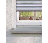 Schellenberg 70102 Porta Accessori, Set di connettori angolari Premium per finestre e Porte a zanzariera, Bianco