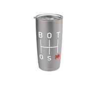 Schema Cambio JDM - Boost e Kami Kanji Giapponese Bicchiere termico in acciaio inox doppia parete