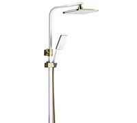 Schema di Doccia a Pioggia di Lusso/Combo Portatile, Sistema Doccia a Parete con Schermo Digitale e manopola di Regolazione della Funzione, Rubinetto per la Doccia per Il Bagno