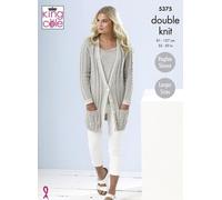 Schema Di Maglieria Cardigan King Cole DK 5375