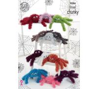 Schema Di Maglieria Chunky In Tinsel King Cole Ragni 9086