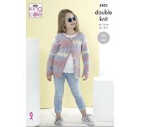 Schema Di Maglieria King Cole DK Cardigan 5422
