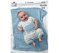 Schema Di Maglieria King Cole DK Per Bambino Blu 3318