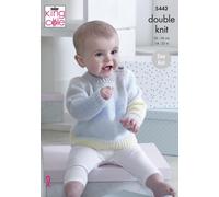 Schema Di Maglieria King Cole DK Per Maglioni E Cardigan 5442