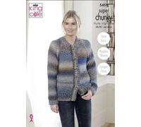 Schema Di Maglieria King Cole Super Chunky Cardigan E Maglione 5459