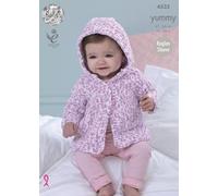 Schema Di Maglieria King Cole Yummy Giacche Per Bambini 4535