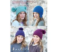 Schema Di Maglieria Sirdar - Hayfield Chunky Con Lana, Cappelli 7380