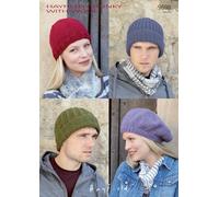 Schema Di Maglieria Sirdar - Hayfield Chunky Con Lana, Cappelli 9698