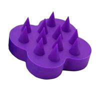 Schema di pennello del cuoio capelluto, scrubber per lavare i capelli - Setole silicone shampoo pennello massager del cuoio capelluto - Stress rilassati capelli pettinate lavandolo scrubber per donne