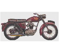 Schema Di Punto Croce Di Florashell - MOTO ROSSA BSA C15