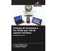 Schema di sicurezza a tre livelli per reti di sensori wireless: Prospettiva di ricerca
