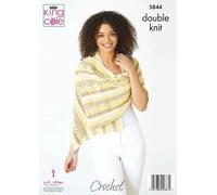 Schema Di Un Poncho All'Uncinetto King Cole DK 5844