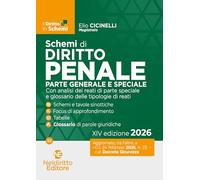 Schemi di Diritto Penale 2026. Parte generale e speciale