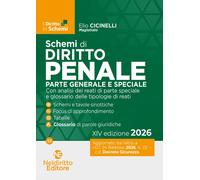 Schemi di Diritto Penale 2026. Parte generale e speciale - 2026 -