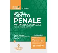 Schemi di diritto penale. Parte generale e speciale