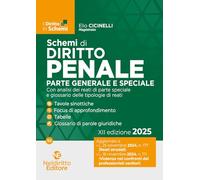 Schemi di diritto penale. Parte generale e speciale. Nuova ediz.
