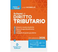Schemi di diritto tributario 2026 - [Neldiritto.it]