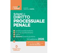 Schemi di procedura penale 2026. Nuova ediz. - [Neldiritto.it]