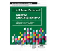 Schemi & Schede di Diritto Amministrativo - Metodo schematico Simone - Portami con te a Lezione