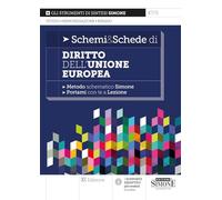 Schemi & Schede di Diritto dell'Unione Europea - Metodo schematico Simone - Portami con te a Lezione