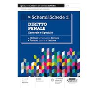 Schemi & Schede di Diritto Penale Generale e Speciale - Metodo schematico Simone - Portami con te a Lezione