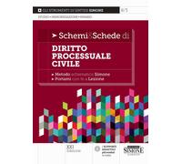Schemi & schede di diritto processuale civile - [Edizioni Giuridiche Simone]