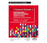 Schemi & schede di istituzioni di diritto privato (diritto civile). Progra...
