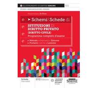Schemi & schede di istituzioni di diritto privato (diritto civile). Programma completo d'esame